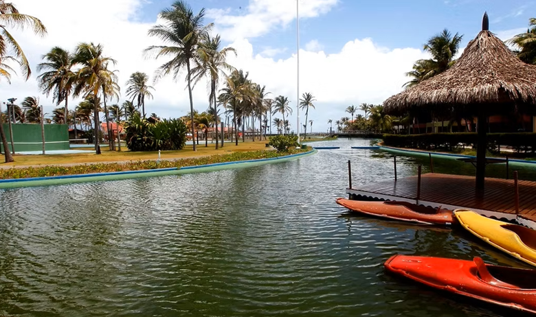 Apto Aquaville Resort Porto das Dunas | 98m² 3 Suítes + DCE