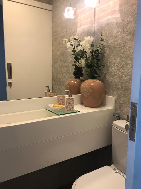 Apto Garden Porteira Fechada 141m² | 3 Suítes c/ Chuveirão Privativo