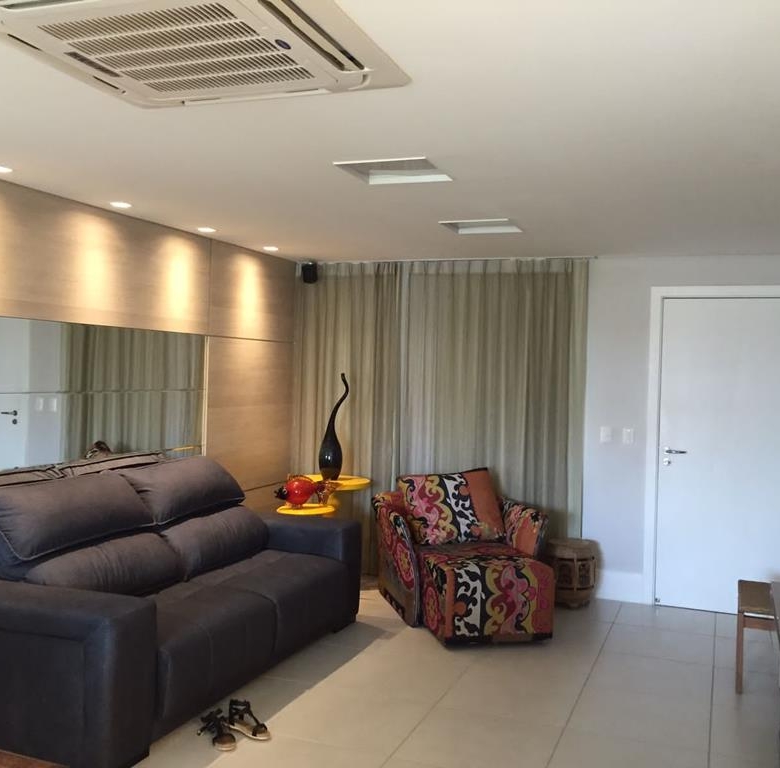 Apto Garden Porteira Fechada 141m² | 3 Suítes c/ Chuveirão Privativo