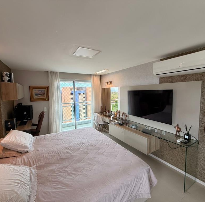 Apartamento à venda no Guararapes com 177 m², 4 suítes e 3 vagas – Porteira Fechada