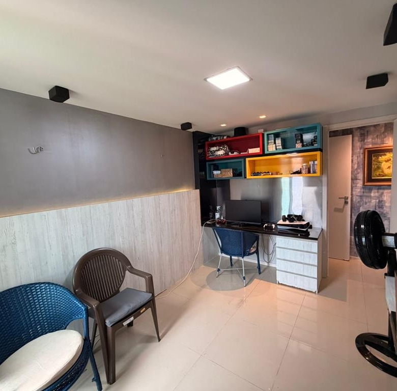 Apartamento à venda no Guararapes com 177 m², 4 suítes e 3 vagas – Porteira Fechada