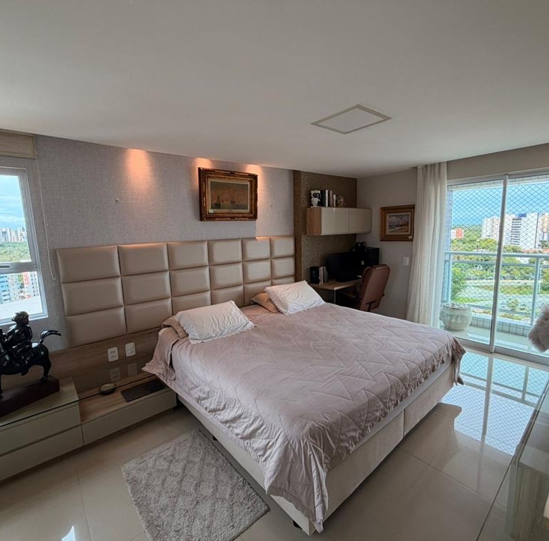 Apartamento à venda no Guararapes com 177 m², 4 suítes e 3 vagas – Porteira Fechada