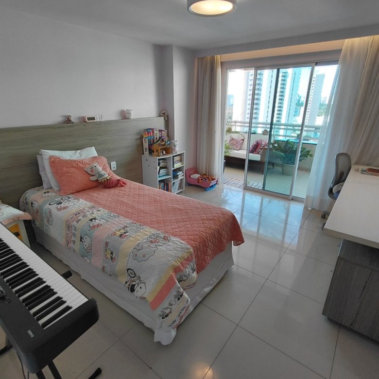 Apartamento à venda no Eng. Luciano Cavalcante com 219 m², 3 suítes e 3 vagas – Jardins do Algarve