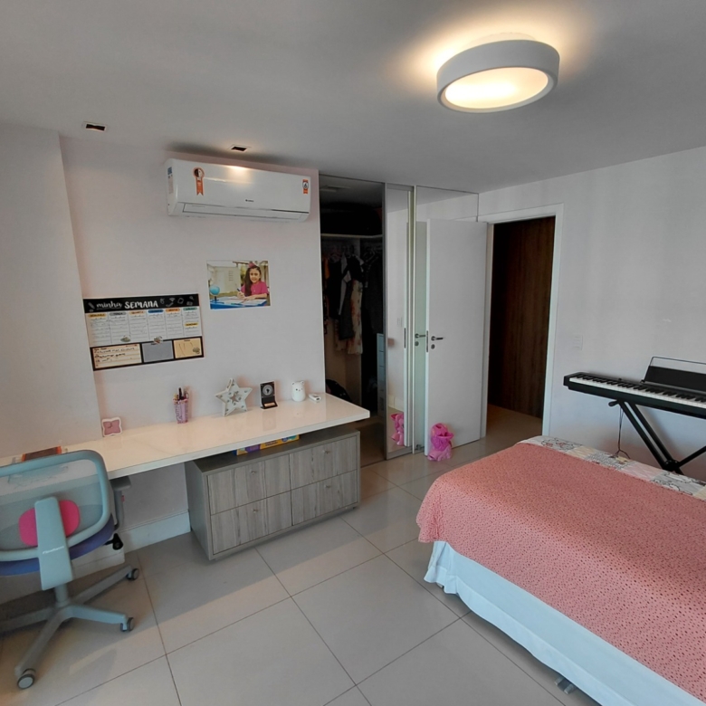 Apartamento à venda no Eng. Luciano Cavalcante com 219 m², 3 suítes e 3 vagas – Jardins do Algarve