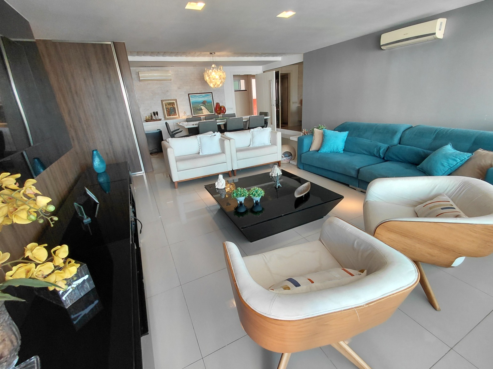 Apartamento à venda no Eng. Luciano Cavalcante com 219 m², 3 suítes e 3 vagas – Jardins do Algarve
