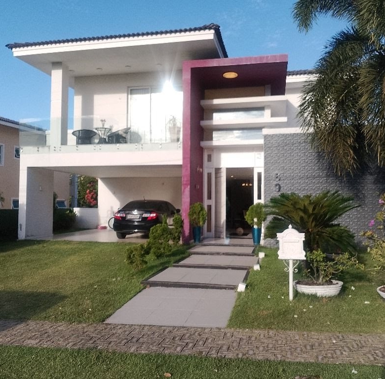 Casa à venda no Alphaville Fortaleza com 390 m², 5 suítes e 4 vagas – Eusébio/CE