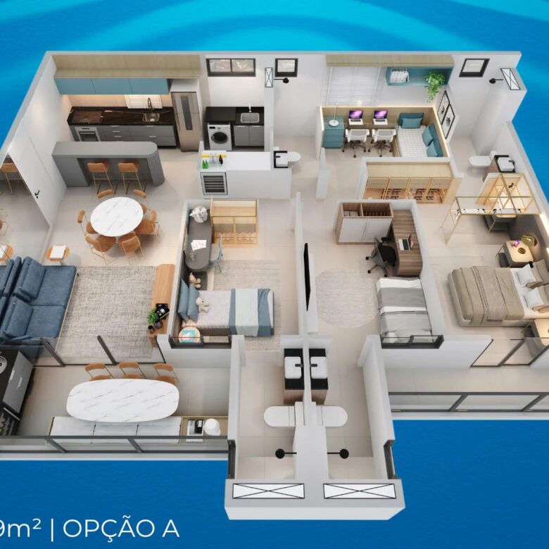 Atmos Aldeota – Apartamentos à Venda de 64 a 120 m², 2 a 4 Suítes, Rooftop e Lazer Completo | Fortaleza/CE – foto 32