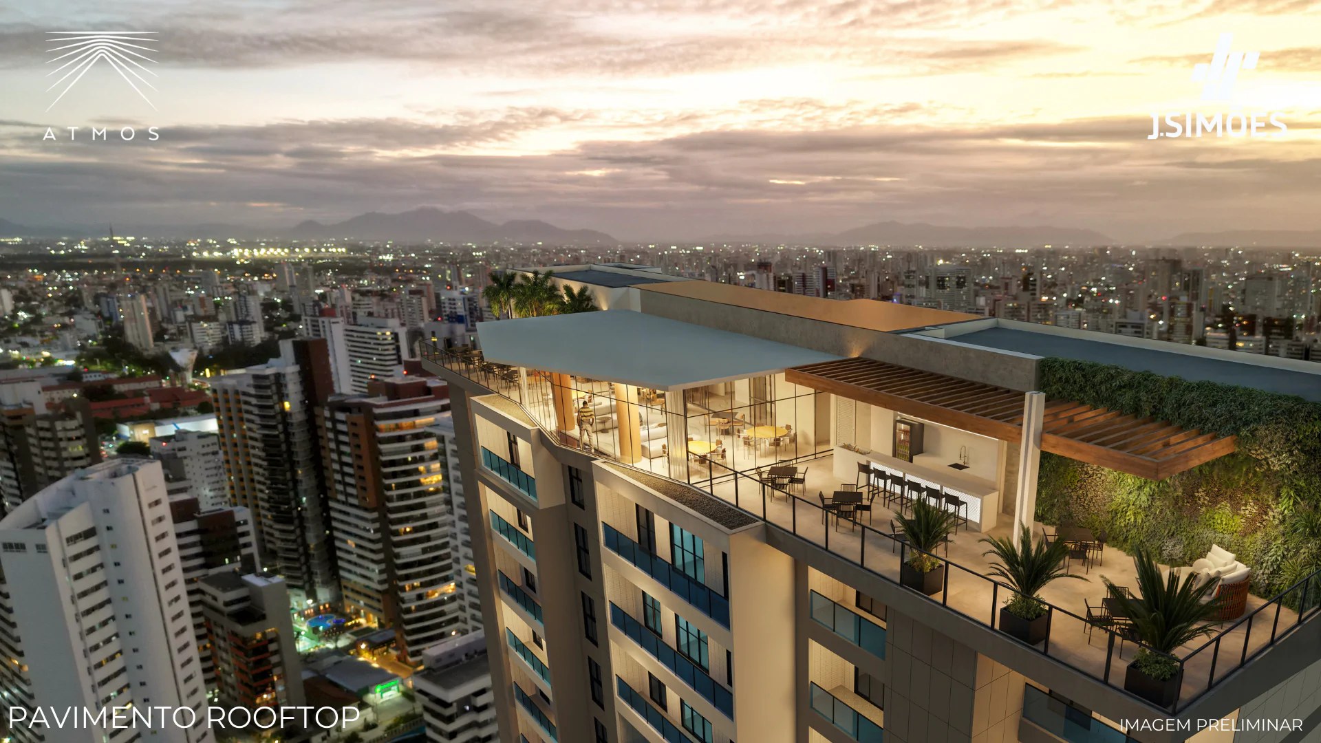 73 Atmos Aldeota – Apartamentos à Venda de 64 a 120 m², 2 a 4 Suítes, Rooftop e Lazer Completo | Fortaleza/CE – foto 1
