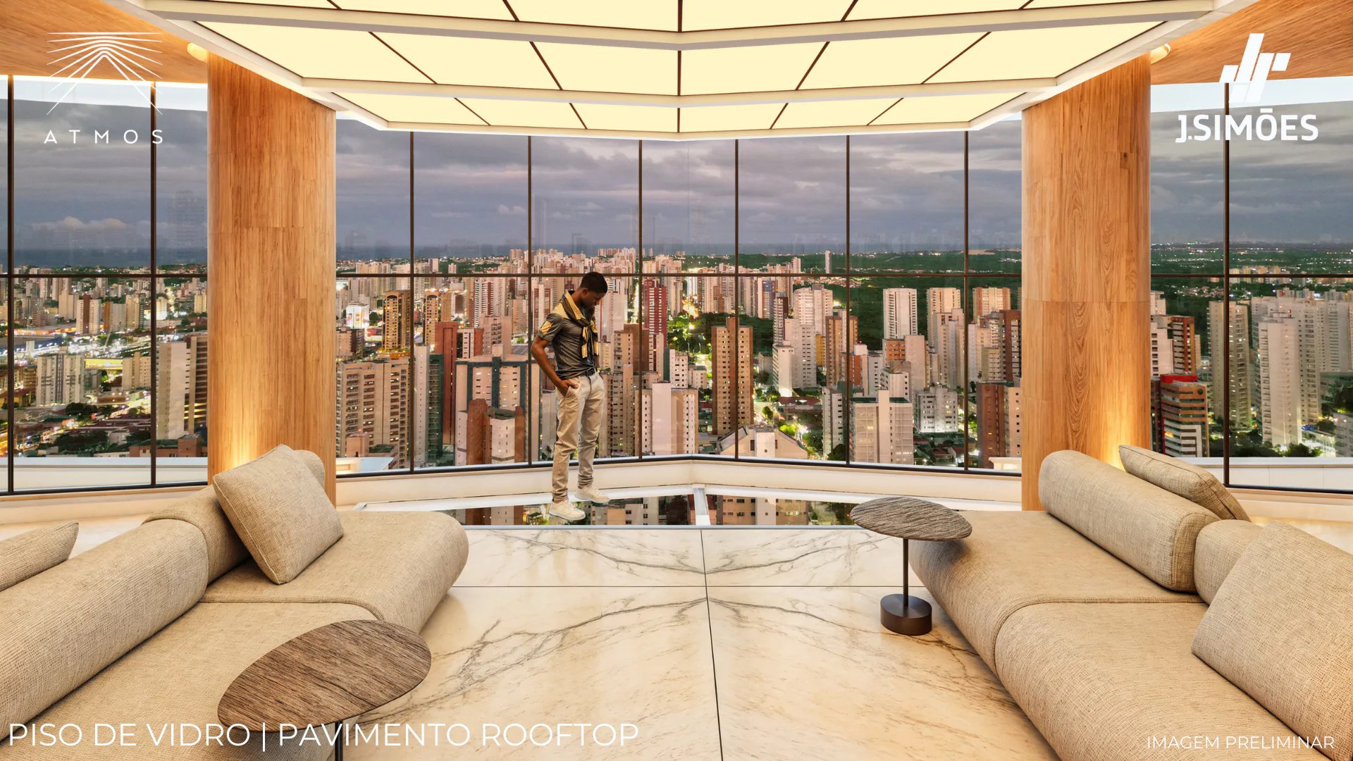 77 Atmos Aldeota – Apartamentos à Venda de 64 a 120 m², 2 a 4 Suítes, Rooftop e Lazer Completo | Fortaleza/CE – foto 2