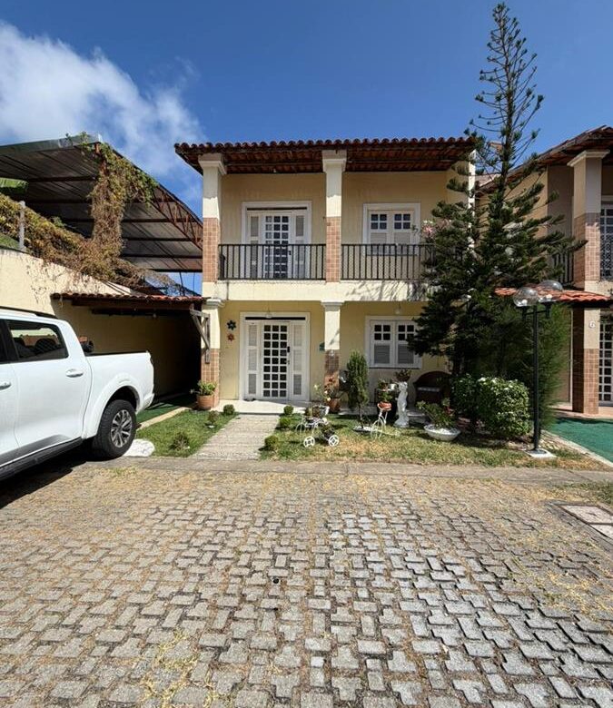 Casa Duplex à Venda no Condomínio Caminho das Águas – 124,53 m², 4 Suítes, Churrasqueira e 2 Vagas | Lagoa Redonda – Fortaleza/CE